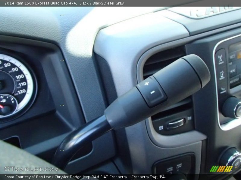 Black / Black/Diesel Gray 2014 Ram 1500 Express Quad Cab 4x4