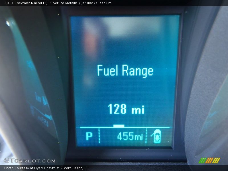 Silver Ice Metallic / Jet Black/Titanium 2013 Chevrolet Malibu LS