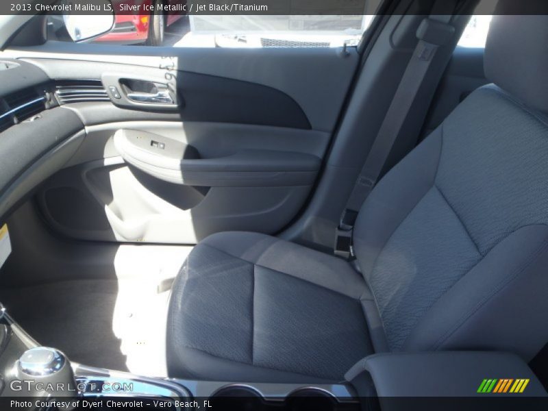 Silver Ice Metallic / Jet Black/Titanium 2013 Chevrolet Malibu LS