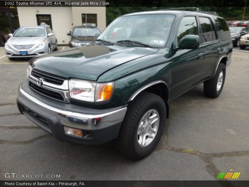 Imperial Jade Mica / Oak 2002 Toyota 4Runner SR5 4x4