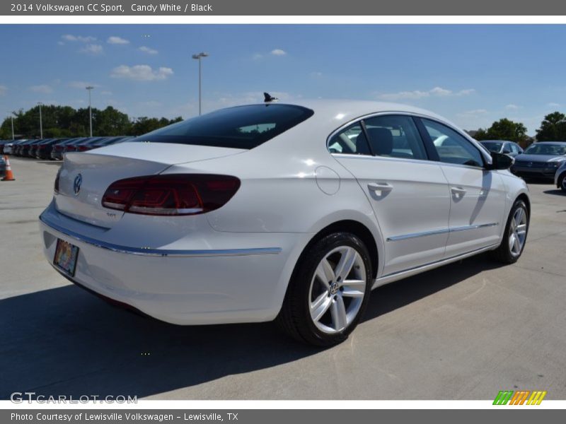 Candy White / Black 2014 Volkswagen CC Sport