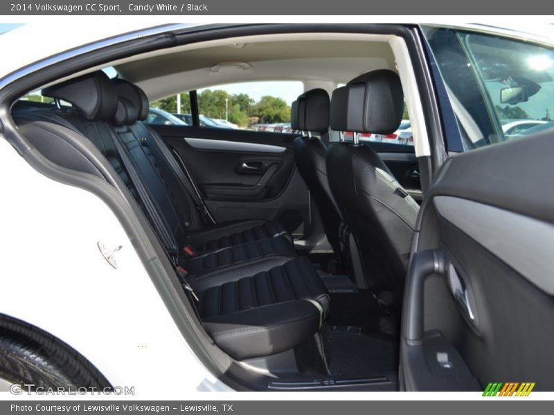 Candy White / Black 2014 Volkswagen CC Sport