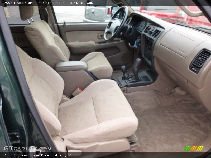Imperial Jade Mica / Oak 2002 Toyota 4Runner SR5 4x4