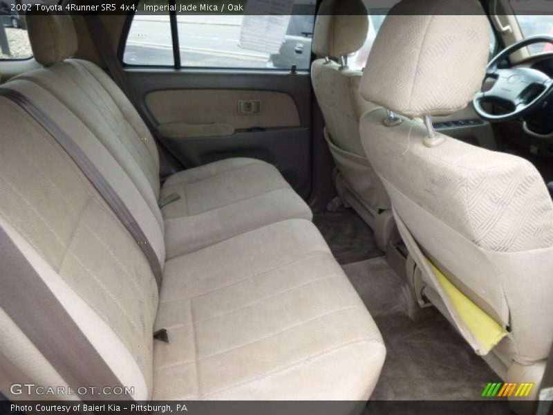 Imperial Jade Mica / Oak 2002 Toyota 4Runner SR5 4x4