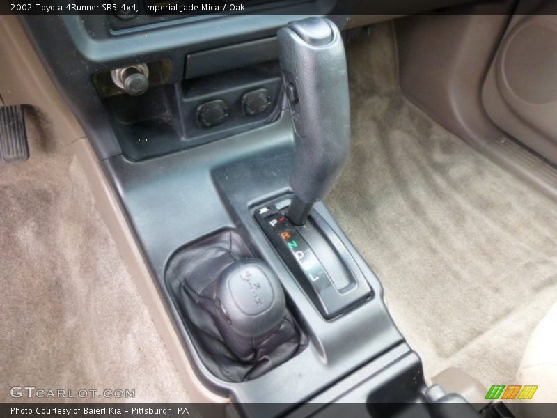 Imperial Jade Mica / Oak 2002 Toyota 4Runner SR5 4x4
