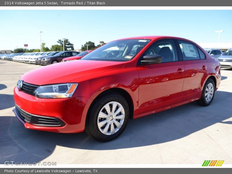 Front 3/4 View of 2014 Jetta S Sedan