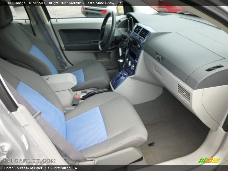 Bright Silver Metallic / Pastel Slate Gray/Blue 2007 Dodge Caliber SXT