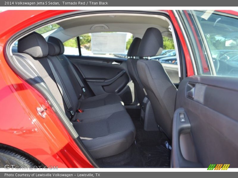Tornado Red / Titan Black 2014 Volkswagen Jetta S Sedan