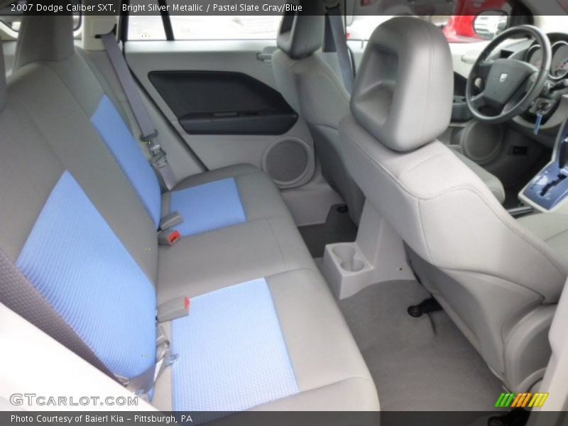 Bright Silver Metallic / Pastel Slate Gray/Blue 2007 Dodge Caliber SXT