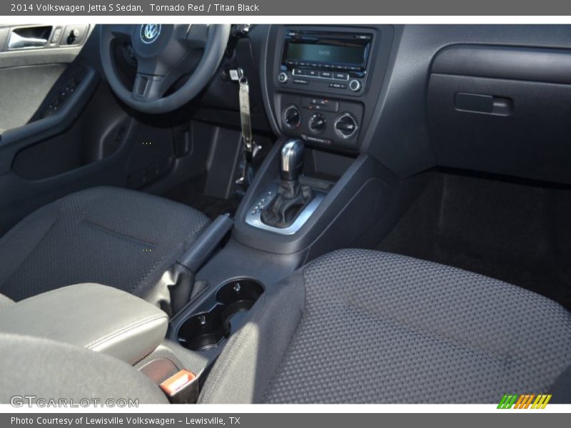Tornado Red / Titan Black 2014 Volkswagen Jetta S Sedan