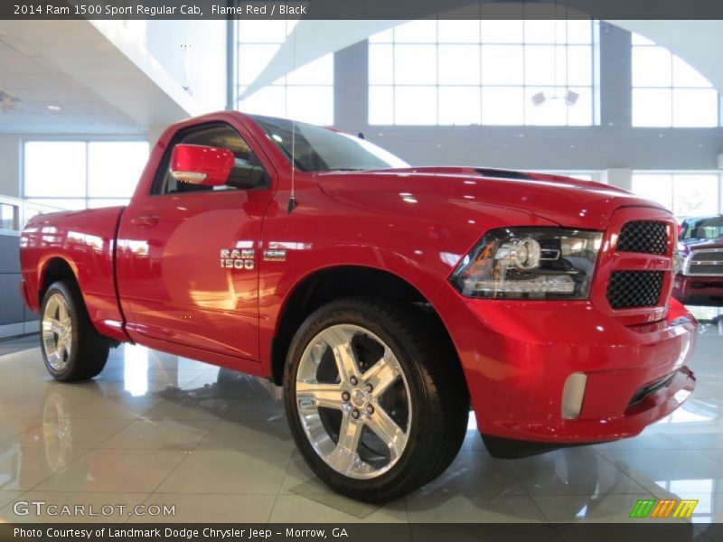 Front 3/4 View of 2014 1500 Sport Regular Cab