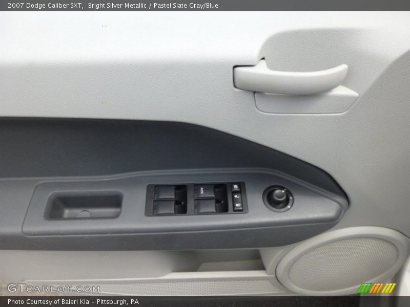 Bright Silver Metallic / Pastel Slate Gray/Blue 2007 Dodge Caliber SXT