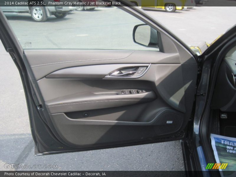 Phantom Gray Metallic / Jet Black/Jet Black 2014 Cadillac ATS 2.5L