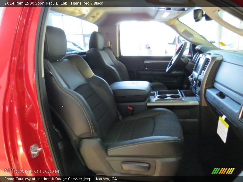 Front Seat of 2014 1500 Sport Regular Cab