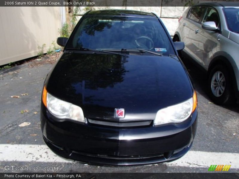 Black Onyx / Black 2006 Saturn ION 2 Quad Coupe