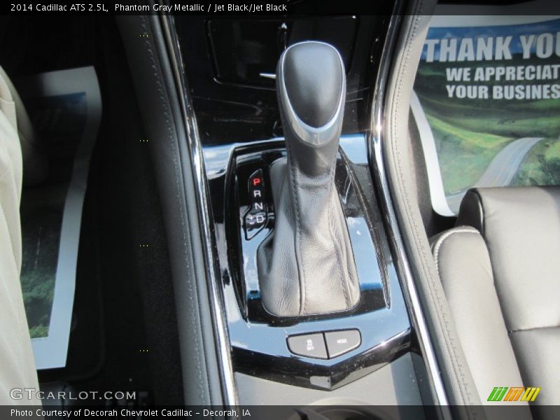 Phantom Gray Metallic / Jet Black/Jet Black 2014 Cadillac ATS 2.5L