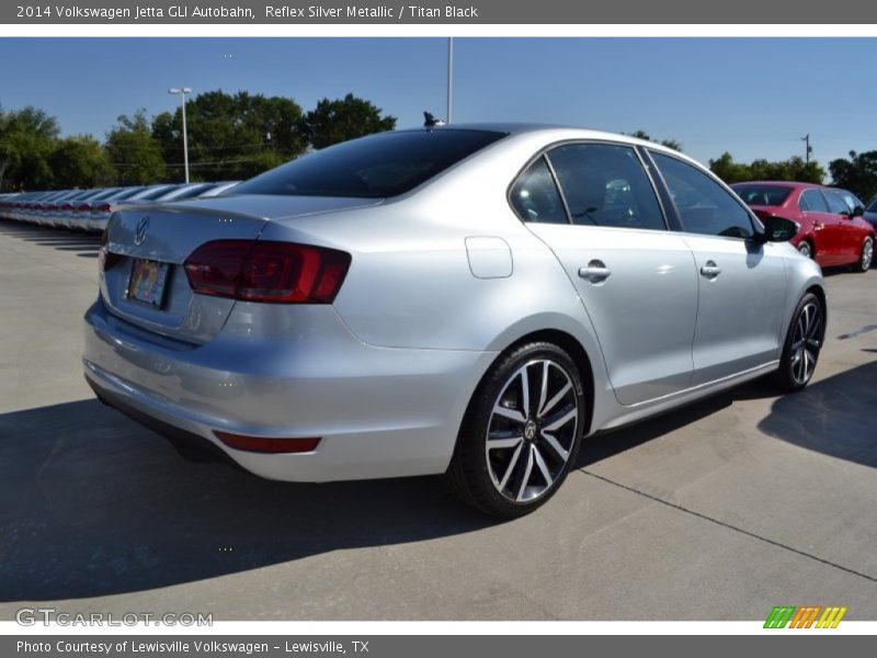 Reflex Silver Metallic / Titan Black 2014 Volkswagen Jetta GLI Autobahn