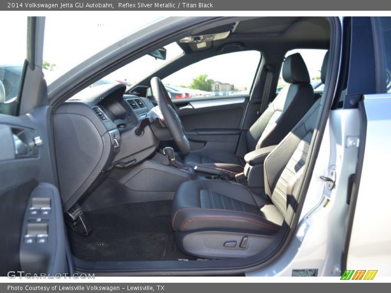 Reflex Silver Metallic / Titan Black 2014 Volkswagen Jetta GLI Autobahn