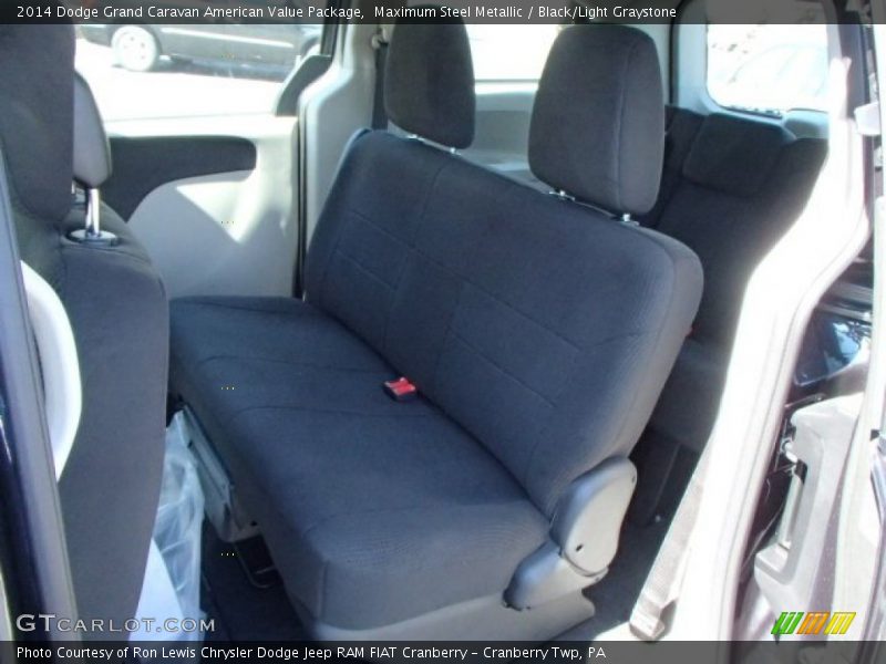 Maximum Steel Metallic / Black/Light Graystone 2014 Dodge Grand Caravan American Value Package