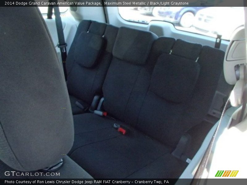 Maximum Steel Metallic / Black/Light Graystone 2014 Dodge Grand Caravan American Value Package