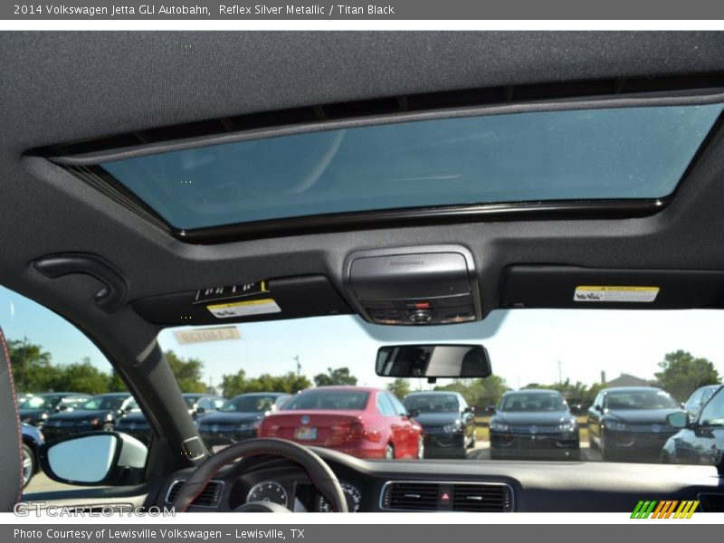 Reflex Silver Metallic / Titan Black 2014 Volkswagen Jetta GLI Autobahn