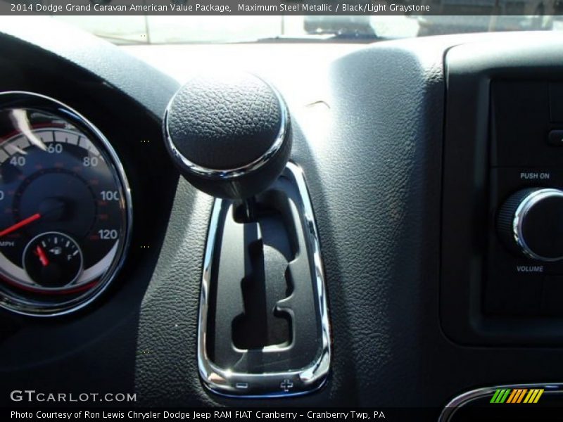 Maximum Steel Metallic / Black/Light Graystone 2014 Dodge Grand Caravan American Value Package