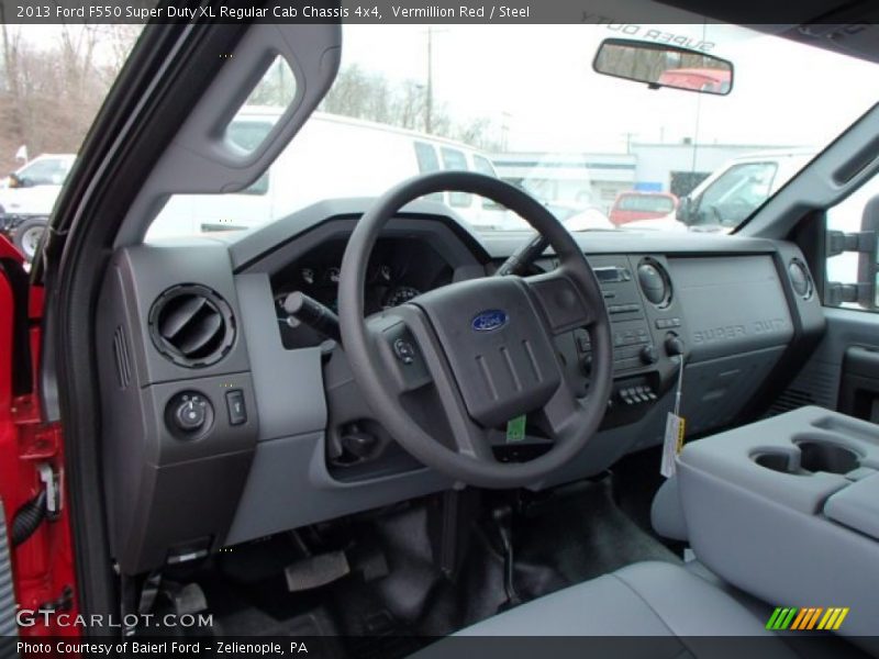 Dashboard of 2013 F550 Super Duty XL Regular Cab Chassis 4x4