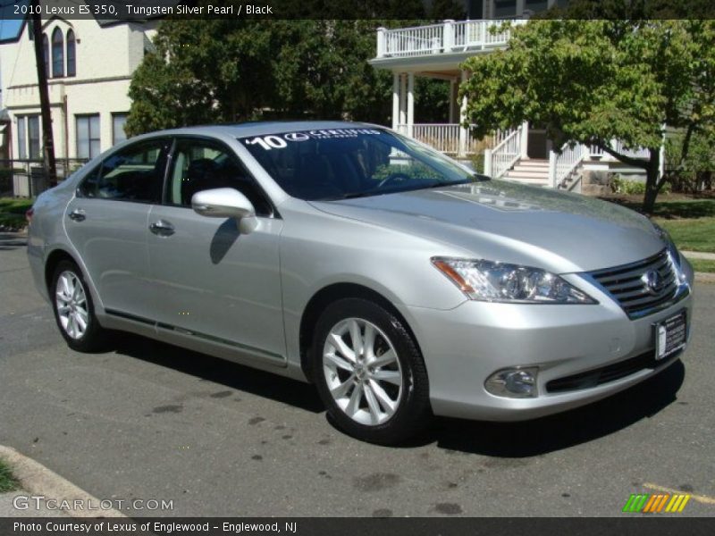 Tungsten Silver Pearl / Black 2010 Lexus ES 350