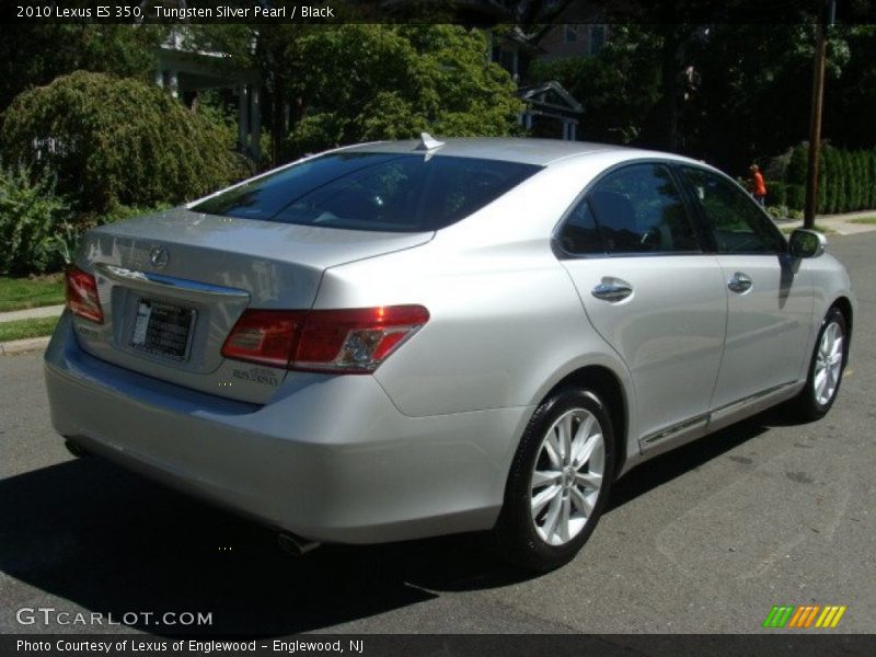 Tungsten Silver Pearl / Black 2010 Lexus ES 350