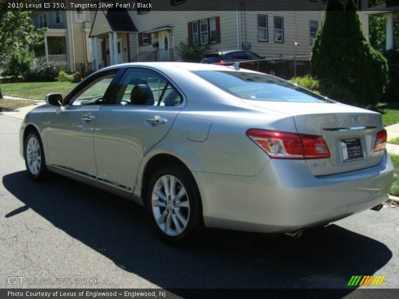 Tungsten Silver Pearl / Black 2010 Lexus ES 350
