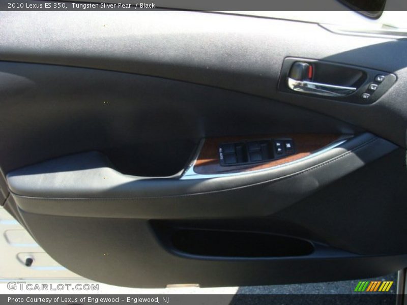 Tungsten Silver Pearl / Black 2010 Lexus ES 350