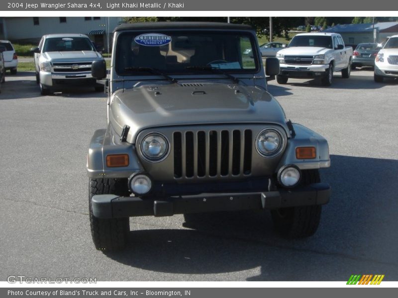 Light Khaki Metallic / Khaki 2004 Jeep Wrangler Sahara 4x4