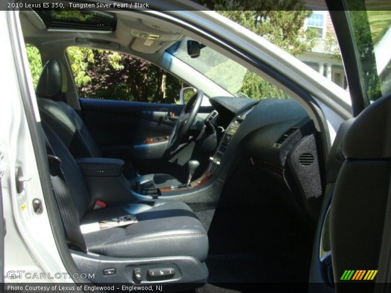 Tungsten Silver Pearl / Black 2010 Lexus ES 350