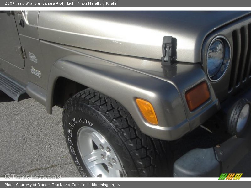 Light Khaki Metallic / Khaki 2004 Jeep Wrangler Sahara 4x4