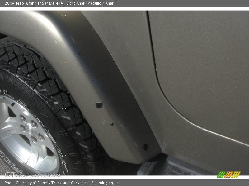 Light Khaki Metallic / Khaki 2004 Jeep Wrangler Sahara 4x4