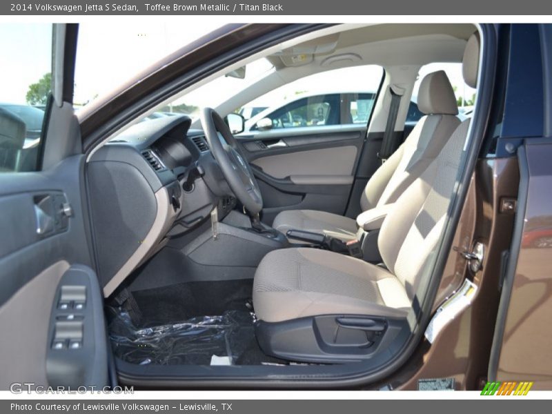 Toffee Brown Metallic / Titan Black 2014 Volkswagen Jetta S Sedan