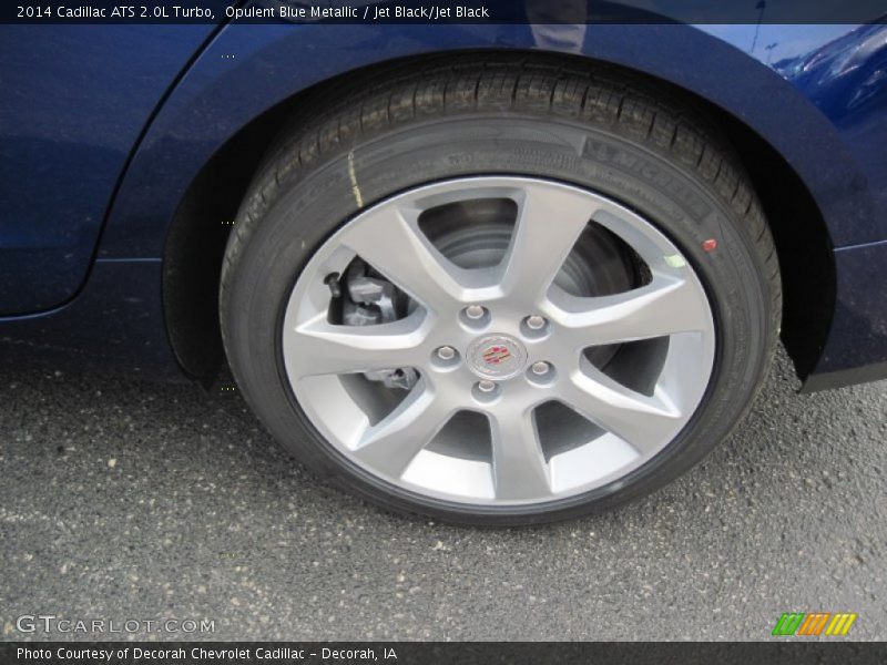 Opulent Blue Metallic / Jet Black/Jet Black 2014 Cadillac ATS 2.0L Turbo