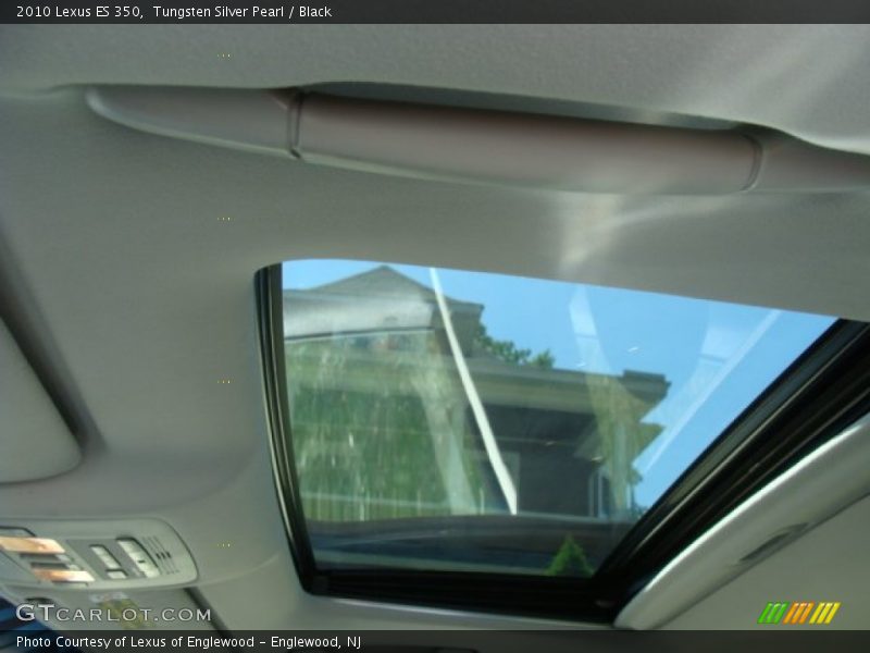 Tungsten Silver Pearl / Black 2010 Lexus ES 350