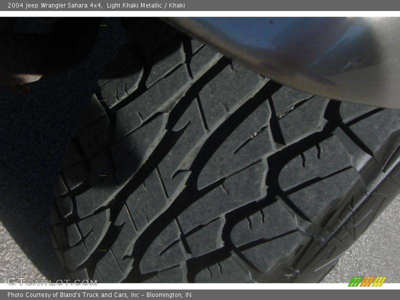 Light Khaki Metallic / Khaki 2004 Jeep Wrangler Sahara 4x4