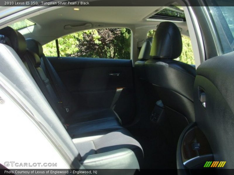 Tungsten Silver Pearl / Black 2010 Lexus ES 350