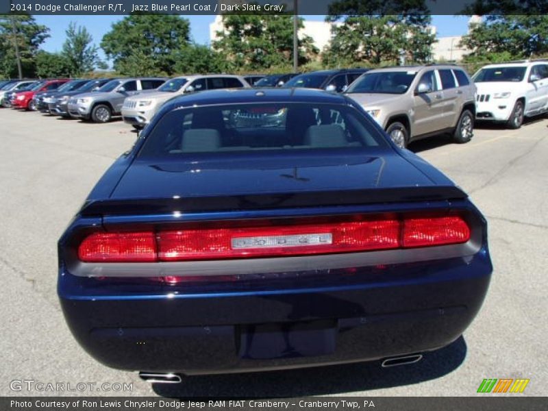 Jazz Blue Pearl Coat / Dark Slate Gray 2014 Dodge Challenger R/T