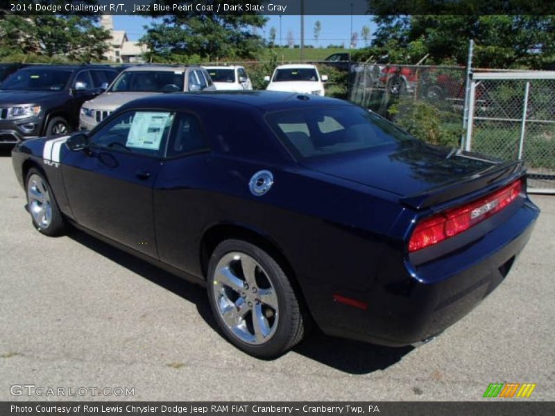 Jazz Blue Pearl Coat / Dark Slate Gray 2014 Dodge Challenger R/T