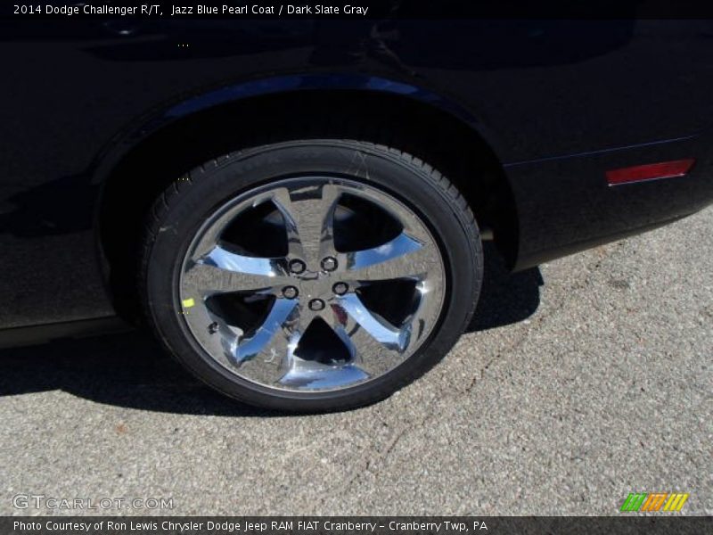 Jazz Blue Pearl Coat / Dark Slate Gray 2014 Dodge Challenger R/T