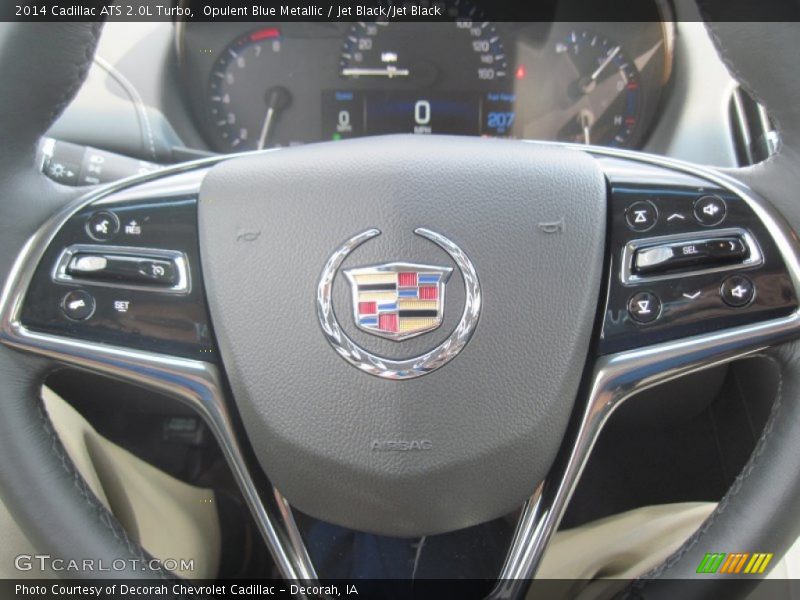 Opulent Blue Metallic / Jet Black/Jet Black 2014 Cadillac ATS 2.0L Turbo