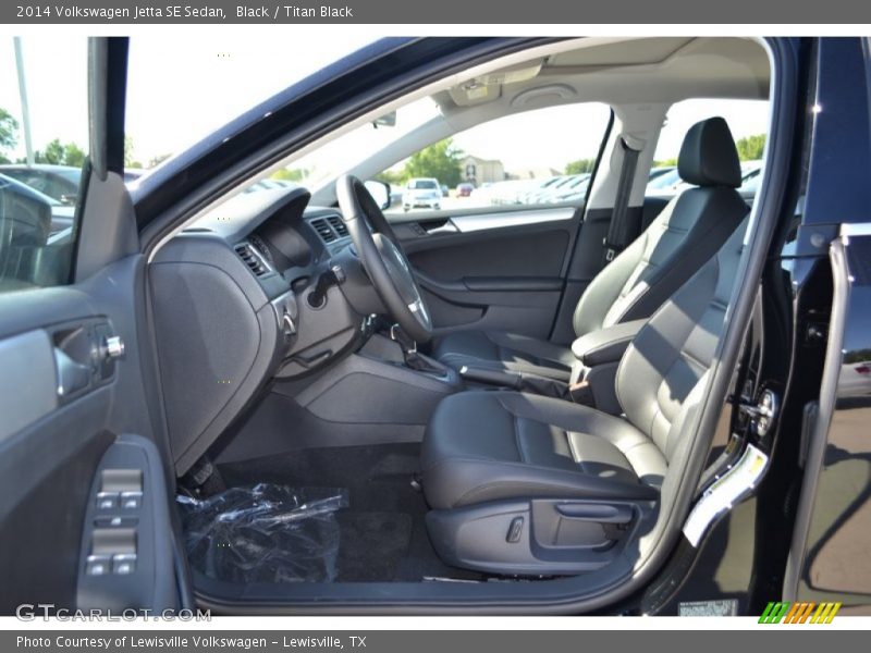 Black / Titan Black 2014 Volkswagen Jetta SE Sedan