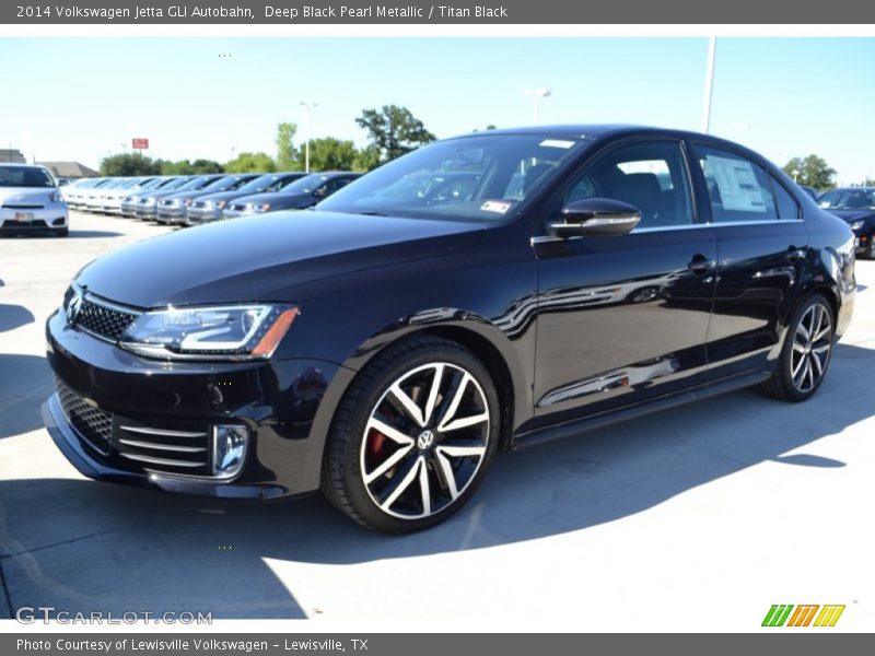 Front 3/4 View of 2014 Jetta GLI Autobahn