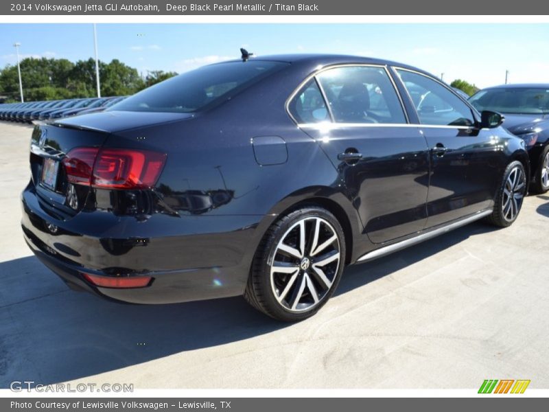 Deep Black Pearl Metallic / Titan Black 2014 Volkswagen Jetta GLI Autobahn