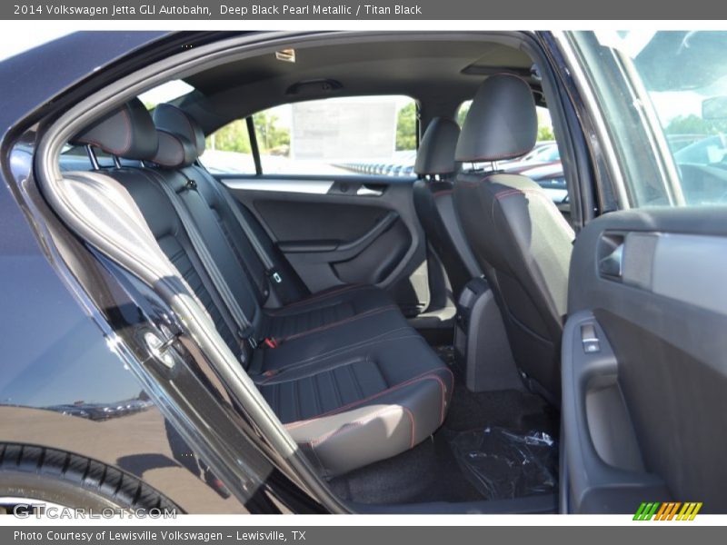 Deep Black Pearl Metallic / Titan Black 2014 Volkswagen Jetta GLI Autobahn