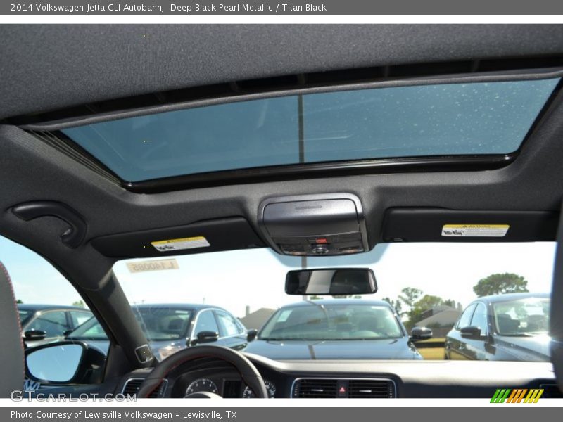 Deep Black Pearl Metallic / Titan Black 2014 Volkswagen Jetta GLI Autobahn