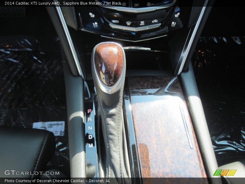 Sapphire Blue Metallic / Jet Black 2014 Cadillac XTS Luxury AWD